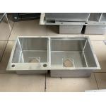 Premium Thick - Gauge Stainless Steel Double - Basin Sink for sale