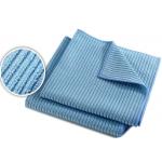 Blue Microfiber Cleaning Towels Superpol Structure Car Cleaning Cloth for sale