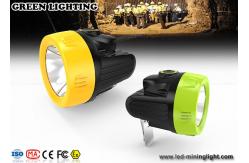 China Prevent Blackout Emergency Coal Mining Lights , Coal Miner Hard Hat Light Lightweight supplier