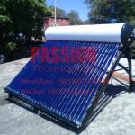 Intagrated Vacuum Tube Solar Water Heater 300L Stainless Steel Solar Collector for sale