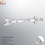38x8MM SS Sideways Arrow Pendant Custom Engraving Charms