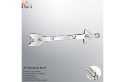 China 38x8MM SS Sideways Arrow Pendant Custom Engraving Charms supplier