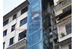 China Steel Structure Building Lifts Elevators Environmental Friendly Save Space supplier