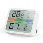 ABS Plastic Indoor Outdoor Thermometer Digital Temperature Humidity Meter for sale