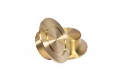 China Brass Copper Anode Auto Part Cnc Lathe Machining Turned Bmx Pegs supplier