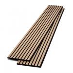 Factory Wholesale Soundproof Acupanel Acoustic Wood Panel Veneer MDF PET Slat Acoustic Panels for sale