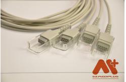 China Patient Monitor Spo2 Extension Cable ISO13485 Philips M1943AL supplier