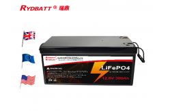 China 12.8V 300AH Electric Bicycle Battery Pack Home Energy LiFePO4 Battery supplier