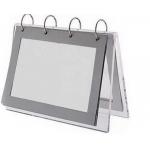Custom Clear Acrylic Calendar Display Stand Double Sided Picture Frame for sale