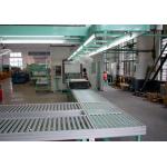 Transportation Gravity Roller Conveyor , Standard Gray / Zinc Pallet Roller Conveyor