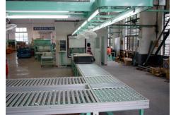 China Transportation Gravity Roller Conveyor , Standard Gray / Zinc Pallet Roller Conveyor supplier