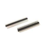 Triple Row Pitch 2.54mm Male Pin Header Dip Type Through Hole for sale