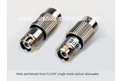 China IEC 60794 Fiber Optic Components FC UPC APC Fiber Optic Attenuator Multimode supplier