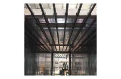 China Customizable Floor Rail Coating Line Room Structures For Superior Finishes supplier