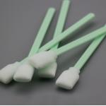 Tx707 Flat Sponge Cleanroom Foam Swabs Head PP Stick for sale