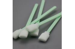 China Tx707 Flat Sponge Cleanroom Foam Swabs Head PP Stick supplier