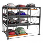 Four Level Puzzle Parking Garage / Underground Automated Parking Equipment for sale