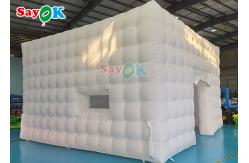 China Large Portable Movie Cube Inflatable Air Tent 6x6x3mH Remote Controller supplier