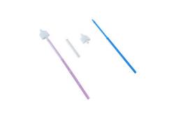 China 202MM Nylon Vagina Sampling Brush Class II , Vaginal Cervical Brush supplier