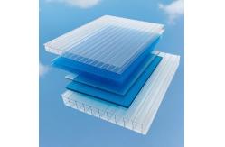 China Four Layer Multiwall Polycarbonate PC Hollow Sheet For Soundproofing supplier