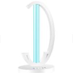 Timing Control White Housing 38w Portable Led Germicidal Lamp For 30m2