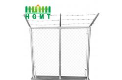 China 10 Gauge Galvanized Chain Link Wire Mesh Fence supplier