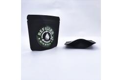 China Aluminized Foil Mylar ziplockk Bag Smell Proof Plastic Packaging For weed supplier