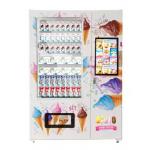 Automatic Ice Cream Vending Machine Variety of Flavors Eye - catching Design for sale