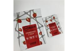 China Three Layer Laminated 3 Side Seal Bag For Food Packaging supplier
