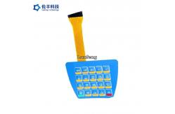 China Waterproof IP67 FPC Membrane Switch Custom Matte Surface 2.54mm Connector supplier