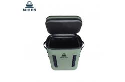 China Green Hypalon Leakproof Cooler Backpack 25L For Camping Picnic supplier
