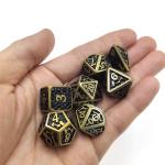 Dungeons and Dragons RPG Dice chip High Temperature Metal For Family Game for sale