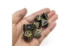 China Dungeons and Dragons RPG Dice chip High Temperature Metal For Family Game supplier