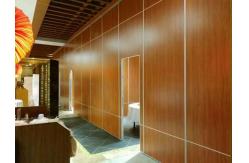 China 4m Height Acoustic Room Dividers , Aluminium Frame Retractable Operable Partition Walls supplier