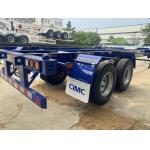 CIMC Promotional China 3 Axle Low Bed Cargo Transporter Flatbed Semi Trailer for sale