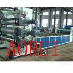 PET Plastic Sheet Twin Screw Extruder Simple for Toys / Stationary for sale