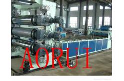 China PET Plastic Sheet Twin Screw Extruder Simple for Toys / Stationary supplier