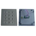Dot matrix flexible programmble durable Metal Keypad , usb numeric keypads for sale