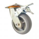 350kg Maximum Load TPR Casters for High Temperature Industrial Trolley Scaffold Wheels