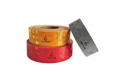 China 0.45mm Thickness High Reflective Vehicle Marking Tape For Enhanced Safety supplier