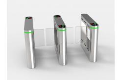 China Motor Speed 100r/min Swing Turnstile Gates for Improved Access Control supplier