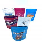 Edibles Mylar Stand Up Pouches LDPE Zipper Stand Up Food Pouch for sale
