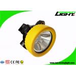 IP68 Waterproof Miners Cap Lamps Cordless 5000lux Brightness Small Size PC Material for sale