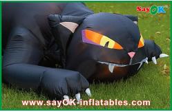 China Customized Inflatable Holiday Decorations Airblown Inflatable Black Cat supplier