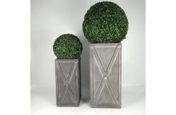 China Factory hot selling light weight large Antique planter boxes for outdoor decorations supplier