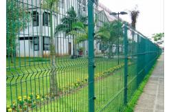 China Green PVC Coated Welded Wire Mesh Fencing 5.5mm Diameter 1m Width supplier