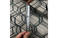 China 3.7mm Galvanised Gabion Baskets Standard Size 8*10 Cm Mesh supplier