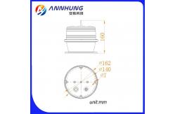 China Monocrysilicon Solar LED Marine Lanterns Lithium Ion Battery For 2nm Safe Navigation supplier