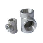 Galvanized Threaded Pipe Fitting 45 90 Degree Elbow Customized Threaded Equal Tee