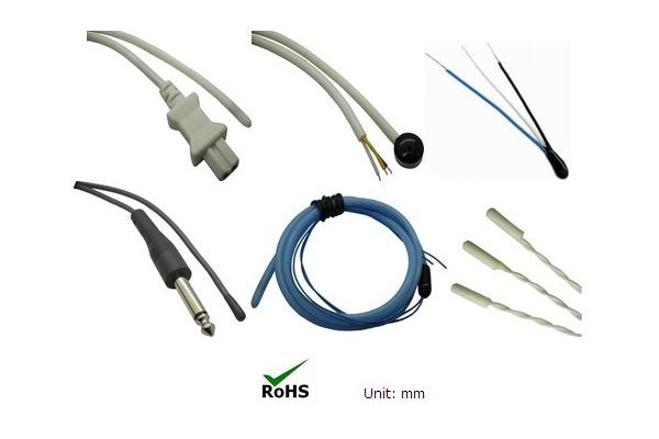 Disposable Medical Temperature Probe NTC Temperature Sensor
